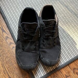 On black shoes size 10.5